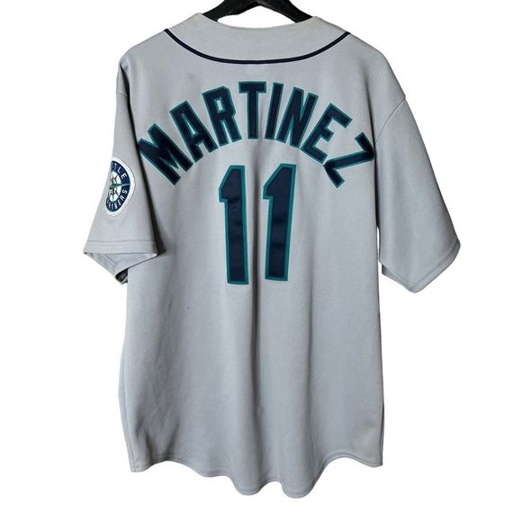 Majestic Seattle Mariners Edgar Martinez Jersey Medium - Picture 5 of 6